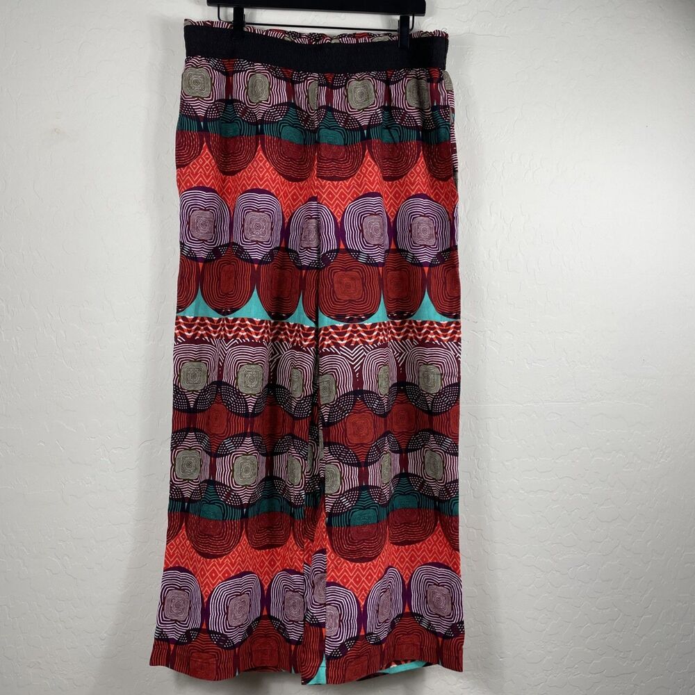 Maeve Size XL Wide Leg Pants Women High Waist Ankle Length - Picture 2 of 9